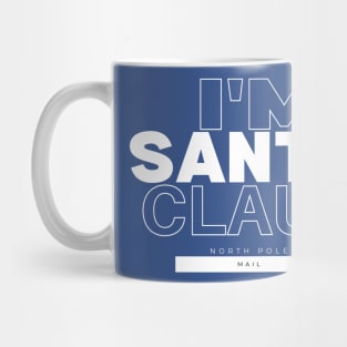 Santa claus t-shirt Mug